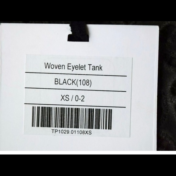 NEW Agnes & Dora Eyelet Tunic Sleeveless Gray Embroidered Lace Top-XS (0… - Picture 7 of 12